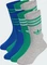 adidas 3-Streifen Crew Socken, 6 Paare (Junior) Vorschaubild