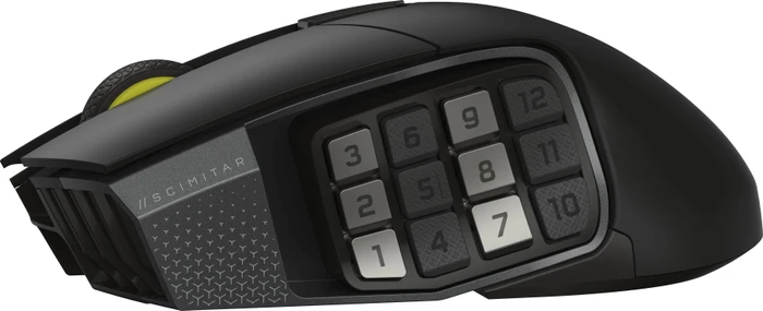 Corsair Scimitar Elite Wireless SE MMO, Gun Metal schwarz, USB/Bluetooth