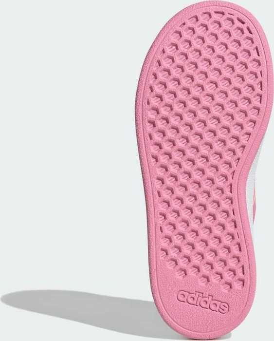 adidas Grand Court Lifestyle Tennis Lace-Up cloud white/bliss pink/core black (Junior)