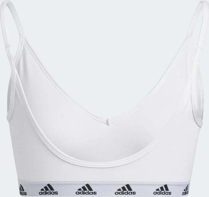 adidas Purebare Light-Support Sport-BH white/black (Damen)