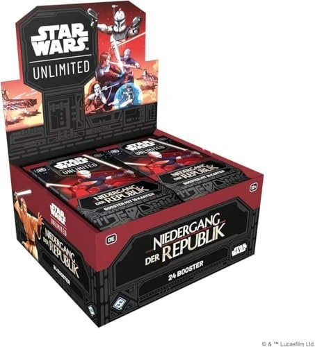 Star Wars: Unlimited Niedergang der Republik - Booster Display (DE)