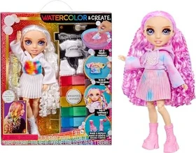 MGA Entertainment Rainbow High - Watercolour & Create - lila Augen