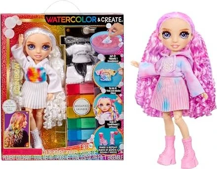MGA Entertainment Rainbow High - Watercolour & Create - lila Augen