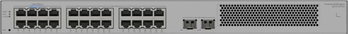 Huawei eKit SME Network eKitEngine S210 Series Rackmount Gigabit Managed Switch, 24x RJ-45, 2x SFP