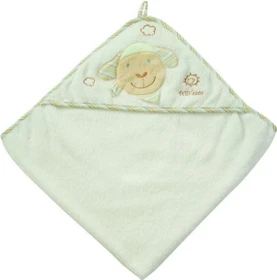 Fehn Badetuch Babylove Schaf 80x80cm
