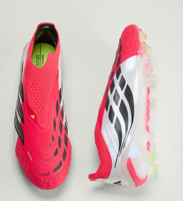 adidas Predator Elite Laceless FG lucid red/core black/cloud white