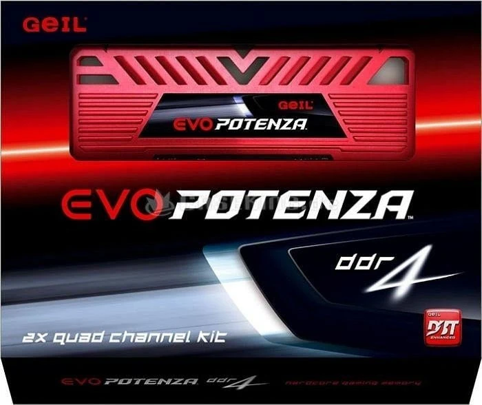 GeIL EVO Potenza UDIMM 32GB Kit, DDR4-3000, CL16-16-16-36