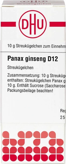 PANAX GINSENG D12, 10 g