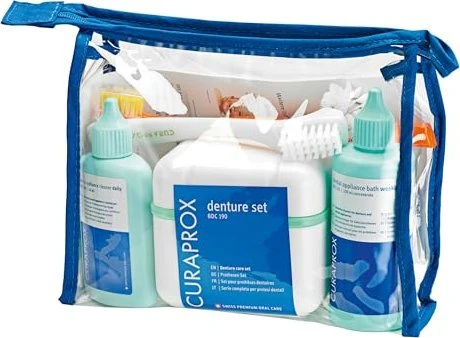 Curaden Curaprox BDC190 set Prothesen-Pflegeset
