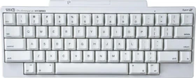 Happy Hacking Keyboard Professional Hybrid Type-S Snow, Pure White, Topre Capacitive, USB/Bluetooth, US (PD-KB800YSC / PA50952-1264)