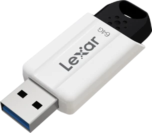 Lexar JumpDrive S80 64GB weiß, USB-A, USB 3.2 Gen 1×1