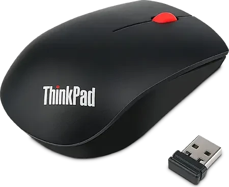 Lenovo ThinkPad Essential Wireless Mouse w/o Battery, USB