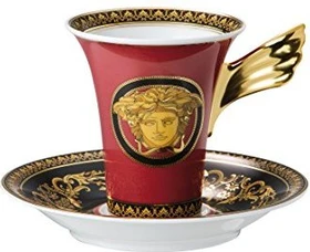 Rosenthal Versace Ikarus Medusa Espresso-/Mokkatassen-Set 90ml, 2-tlg.