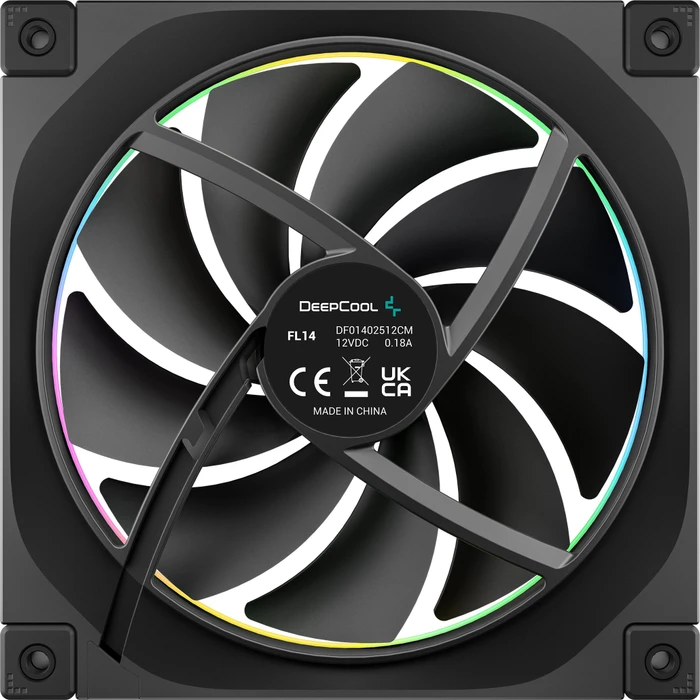 DeepCool FL14, schwarz, 140mm, 3er-Pack