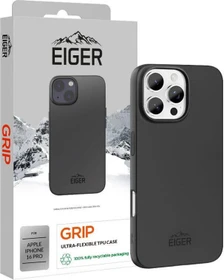 Eiger Grip Case für Apple iPhone 16 Pro schwarz