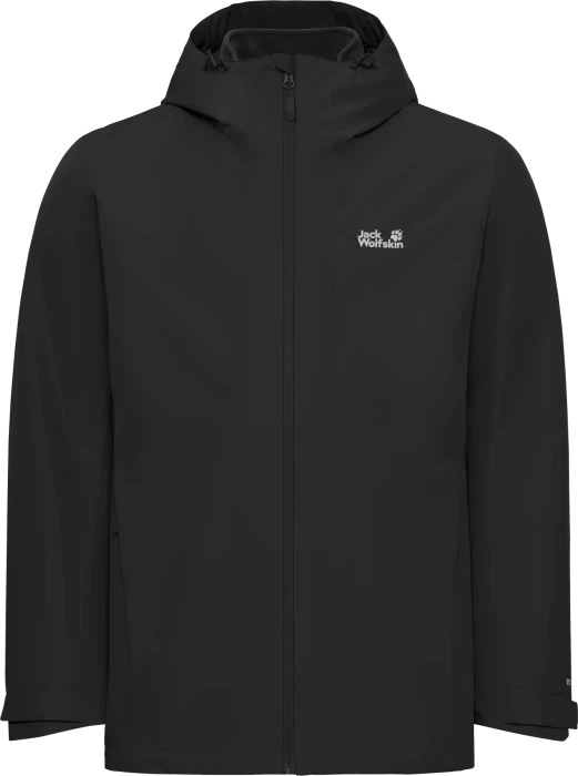 Jack Wolfskin Stonetrail 3in1 Funktionsjacke schwarz (Herren)
