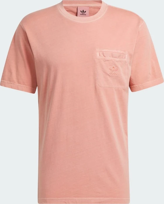 adidas Trefoil Essentials + Dye Pocket T-Shirt kurzarm wonder clay (Herren)