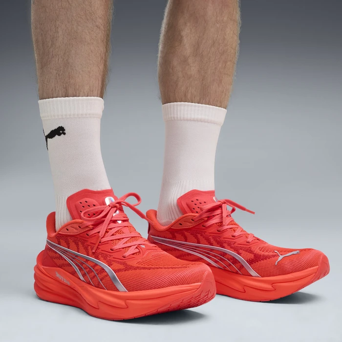 Puma Deviate Nitro 4 ultra red/puma silver (Herren)
