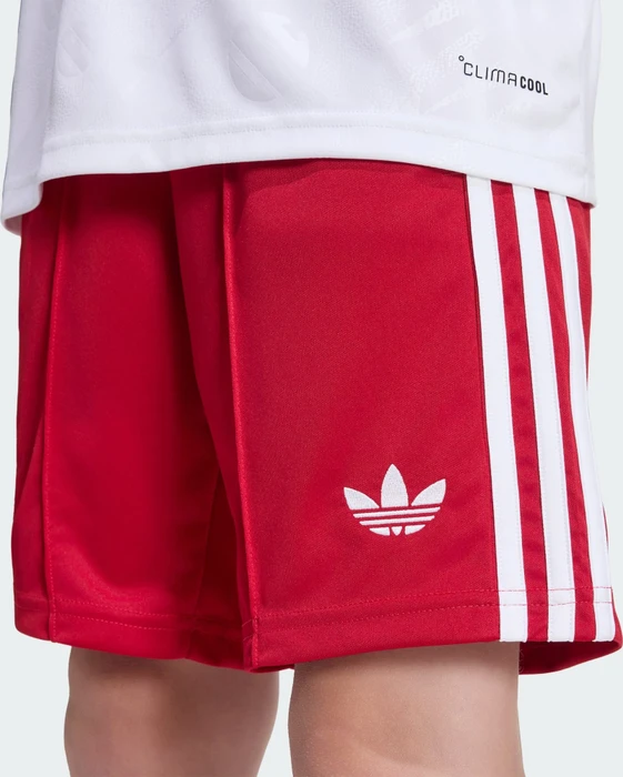 adidas Liverpool FC 2026/2027 Auswärtsshorts strawberry red (Junior)
