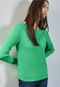 Street One Noreen Strickpullover tendril green (Damen)