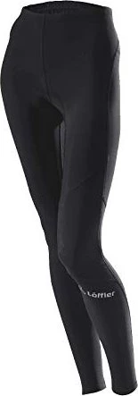 Löffler Thermo Fahrradhose lang schwarz (Damen)