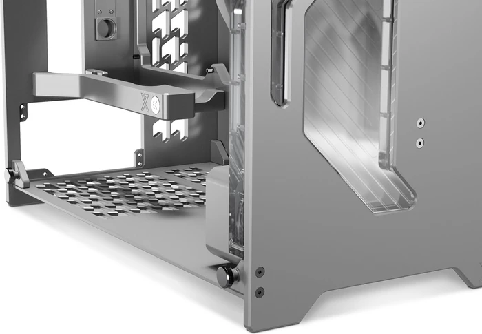 EK Water Blocks EK-Quantum Torsion A60 Silver Limited Edition, silber, Glasfenster