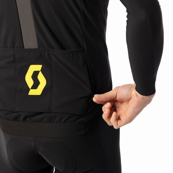 Scott RC Pro Warm Trikot langarm schwarz (Herren)