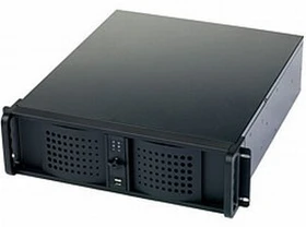 Fantec TCG-3830KX07-1, schwarz, 3HE