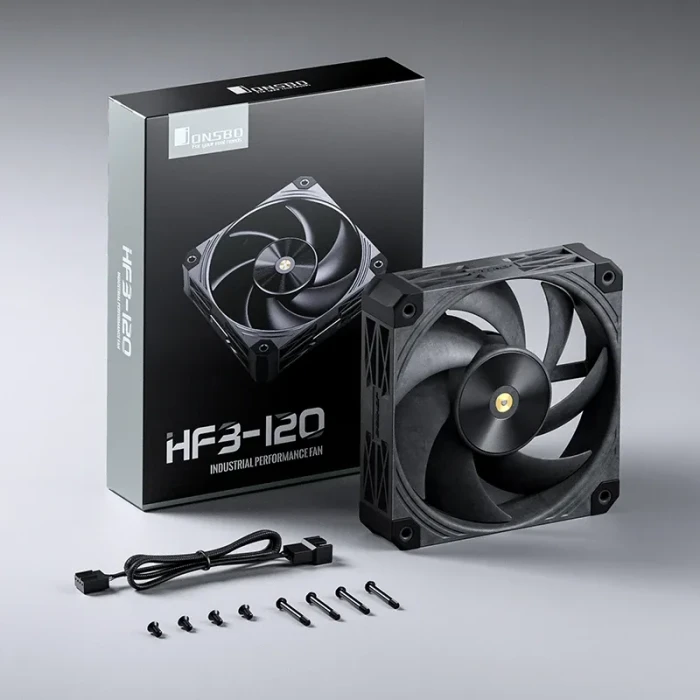 Jonsbo HF3-120HB, schwarz, 120mm