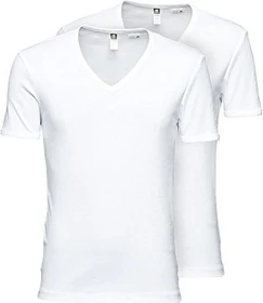 G-Star Basic V-Neck 2er-Pack T-Shirt kurzarm weiß (Herren)
