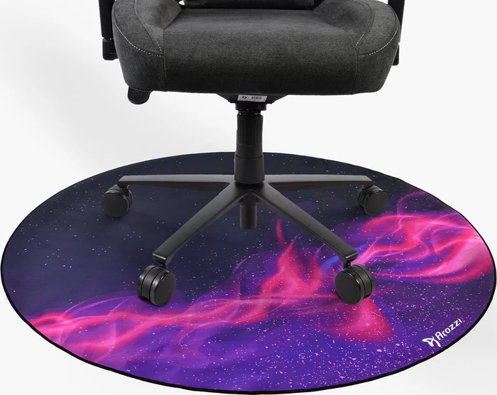 Arozzi Zona Bodenschutzmatte, Purple Galaxy, rund, weich