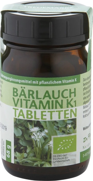 Bärlauch Vitamin K1 Tabletten, 131 Stück