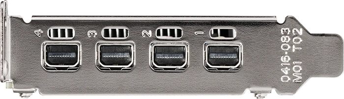 PNY T600, 4GB GDDR6, 4x mDP