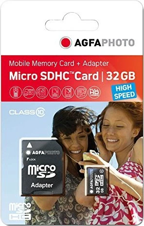 Lupus Imaging AgfaPhoto High Speed R45/W15 32GB Kit, UHS-I U1, Class 10