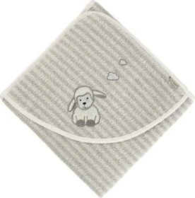 Sterntaler Badetuch Stanley 100x100cm ecru