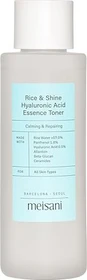 Meisani Rice & Shine Hyaluronic Acid Essence Toner, 150ml