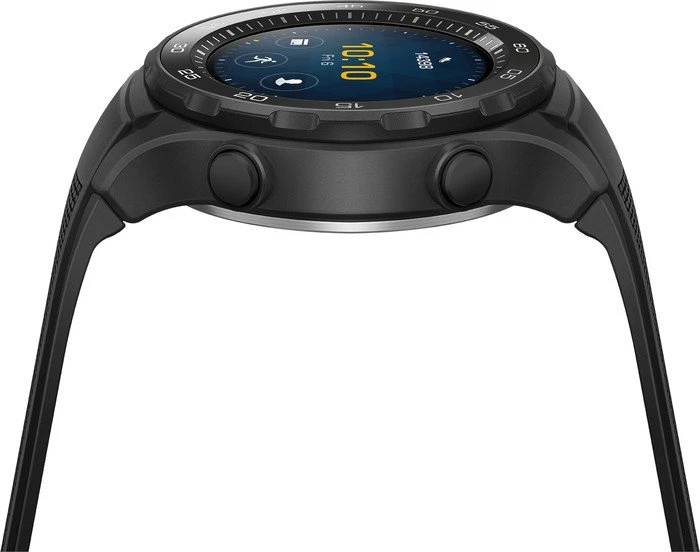 Huawei Watch 2 mit Sportarmband schwarz