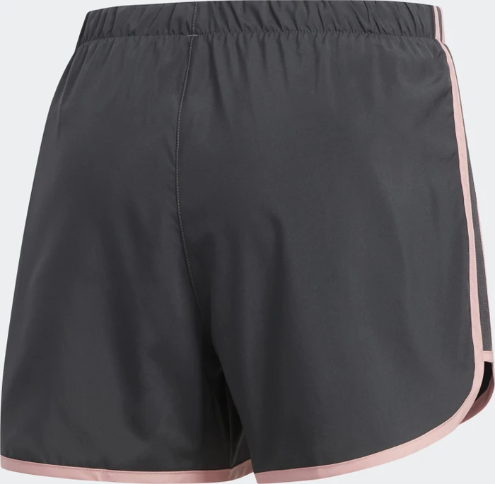 adidas Marathon 20 Laufhose kurz grey six/glow pink (Damen)