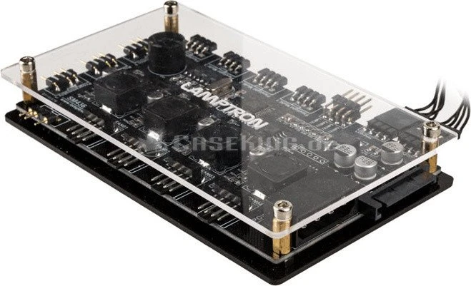 Lamptron SM436 PCI RGB, Licht- und Lüftersteuerung, schwarz, 4-fach