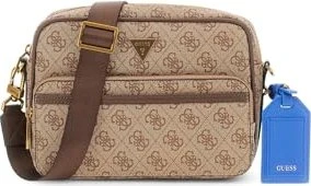 Guess Milano 4G-Logo Umhängetasche beige/braun
