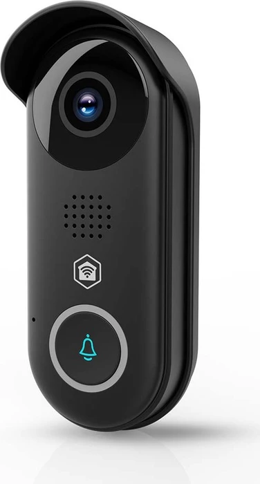 Nedis SmartLife Video-Türsprechanlage 1080p schwarz, Video-Türklingel