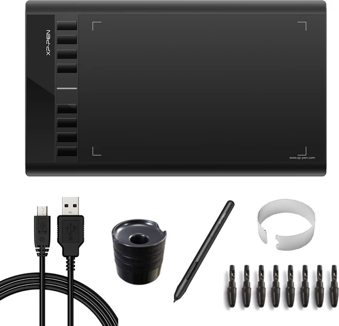 XP-Pen Star 03 V2, schwarz