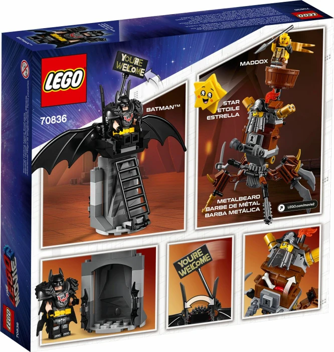 LEGO The Movie 2 - Einsatzbereiter Batman und EisenBart