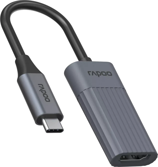 Rapoo UCA-1014 HDMI Adapter, 1x USB-C 3.0 [Stecker]