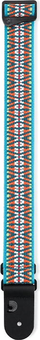 D'Addario Nylon Woven Guitar Strap Sunset Hootenanny