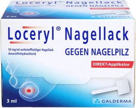Galderma Loceryl antimykotischer Nagellack mit Direkt-Applikator, 3ml