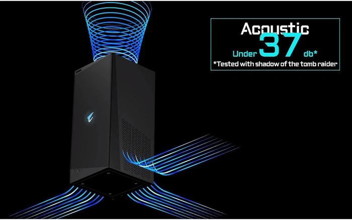 GIGABYTE AORUS Model S AMSI9N8I-2051, Core i9-11900K, 32GB RAM, 3TB SSD, GeForce RTX 3080