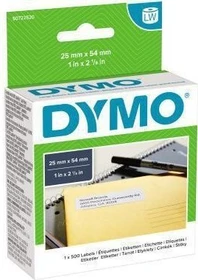 Dymo Endlosetiketten LabelWriter 11352, 54x25mm, weiß, 1er-Pack (500 Etiketten)