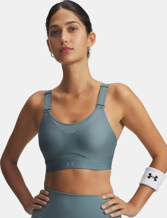 Under Armour Infinity 2.0 High Sport-BH jasper blue/serpentine (Damen)