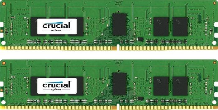 Crucial RDIMM 8GB Kit, DDR4-2133, CL15, 1RX8, reg ECC